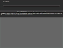Tablet Screenshot of lsn.info