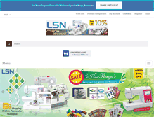 Tablet Screenshot of lsn.com.my